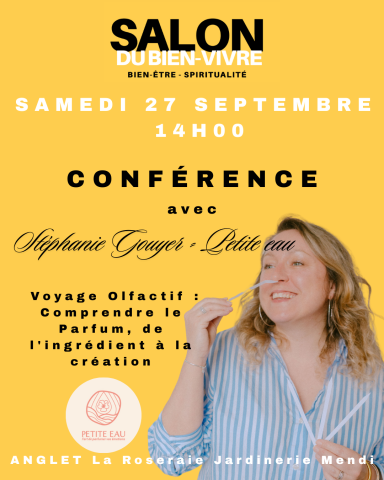 conférence olfactive parfum bien être anglet