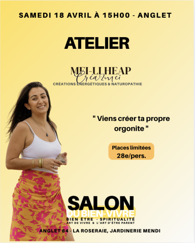 ATELIER, organises, Anglet 2026 Conférence bien être; salon du bien-vivre Anglet 