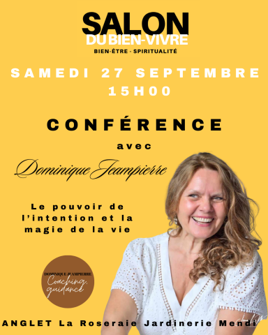conférence sur le pouvoir bien être anglet
