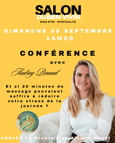 conférence bien être anglet